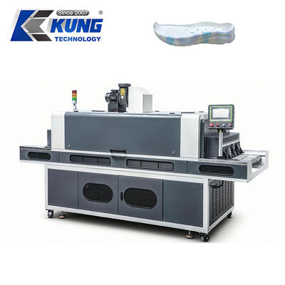 Shoe Making Machines Using UV Light to Activate Footwear Material Surfaces and Enhance Bonding Strength in Production Processes