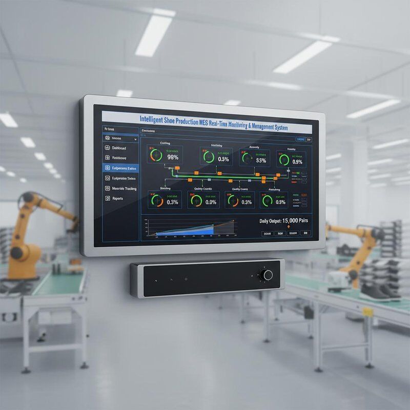 Intelligent Shoe Production MES Real-Time Monitoring And Management System