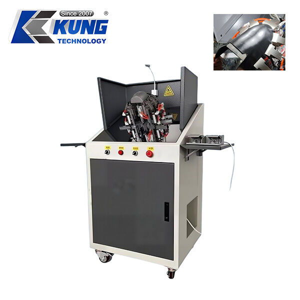 Shoe Making Machines That Detect Hidden Leather Flaws by Stretching Upper Material to Improve and Reduce Defective Shoes