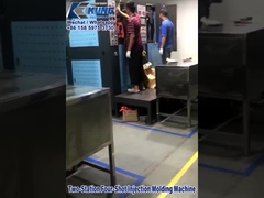 Mesin cetakan injeksi dua stasiun empat tembakan