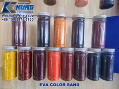pasir warna eva dan masterbatch