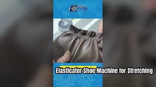 Mesin Sepatu Elasticator Otomatis untuk Peregangan dan Pemasangan Bagian Atas Sepatu